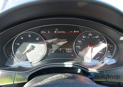 2013 Audi A7 3.0T Premium from USA, damaged, VIN WAU3GAFC9DN040387